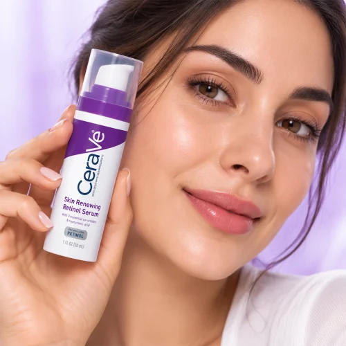 سرم رتینول ضد چروک و جوانساز سراوی CeraVe Skin Renewing Retinol Serum حجم ۳۰ میل