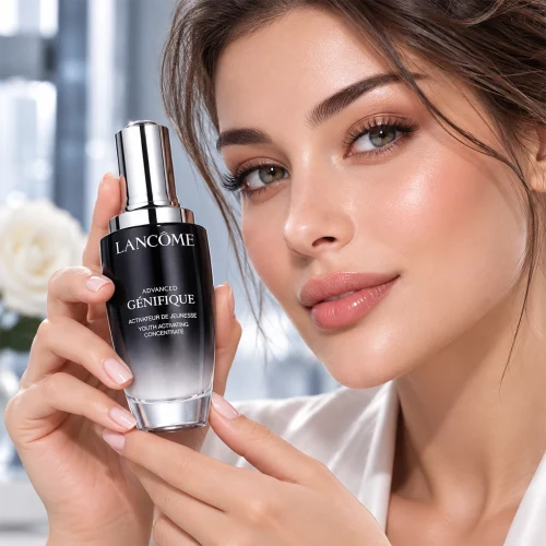 سرم جوان کننده پوست جنفیک لانکوم Advanced Génifique حجم 100 میلی‌لیتر
