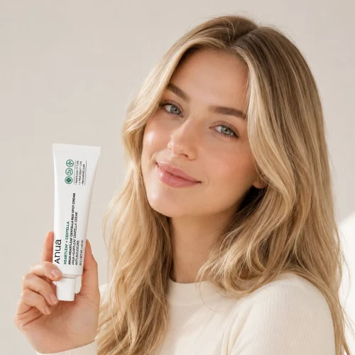 کرم تسکین‌دهنده قرمزی آنوا Heartleaf Centella Red Spot Cream
