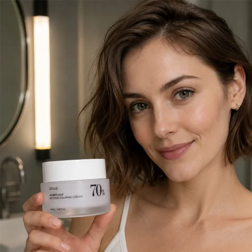 کرم مرطوب کنننده و تسکین‌دهنده آنوا Heartleaf 70% Intense Calming Cream | معرفی کامل برند و محصول